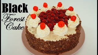 Black Forest Cake Recipe [upl. by Assenal234]