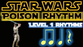 Star Wars Poison Rhythm Game Level 1 [upl. by Mayce]