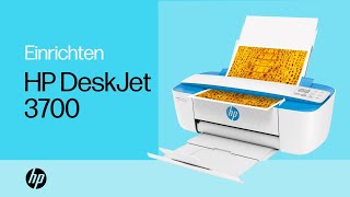 Einrichten eines Druckers der HP DeskJet 3700 Serie [upl. by Stanway]