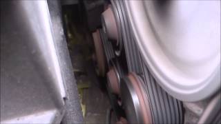 Volvo V70 D5  strange noise from auxiliary belt [upl. by Patterman]