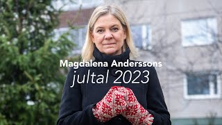 LIVE Magdalena Anderssons jultal 2023 [upl. by Avie]