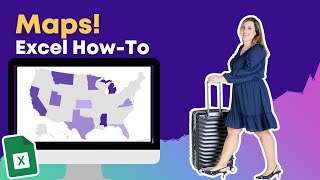 How to Make Maps in Excel 2 Types Heat Maps amp Binary Maps [upl. by Kynthia]