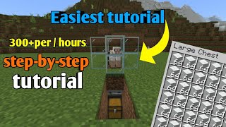 Ultimate Minecraft Wool Farm in pocket edition 120 Guide StepbyStep Tutorialquot [upl. by Adnuhsar949]