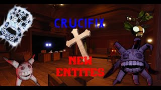 OBTAINED ALL OF THE NEW CRUCIFIX BADGES DOORS ROBLOX [upl. by Hege522]