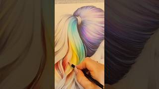 Tuto coloriage artthérapie short coloring art derwent [upl. by Hannon786]