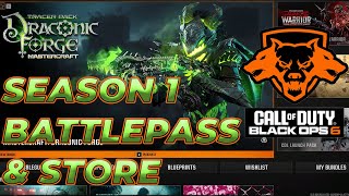 BLACK OPS 6  Season 1 BATTLEPASS  STORE [upl. by Adnorhs]