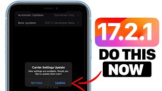 iOS 1721  DO THIS After You Update [upl. by Esnohpla]