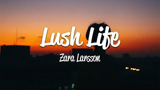 Zara Larsson  Lush Life Lyrics [upl. by Elokyn]