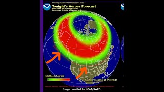 Aurora potential this evening West Coast earthquake update Sunday 10272024 [upl. by Lorimer647]