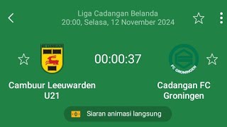 LIVE SC CAMBUUR vs FC GRONINGEN [upl. by Etra178]