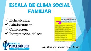 Test Clima Social Familiar [upl. by Serafina]