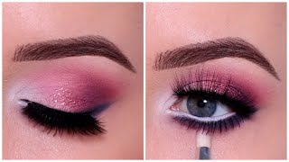 Elegant Glam Eye Makeup Tutorial  Perfect for Any Occasion [upl. by Shayla]