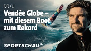 Vendée Globe  Extremsportler Boris Herrmann alleine mit seinem Boot  Sportschau [upl. by Mirielle]