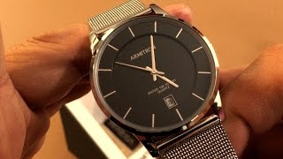 Unboxing Armitron Mens 205123BKSV [upl. by Eliot]