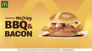 Ça croustille chez McDonalds avec le nouveau McCrispy BBQ amp Bacon [upl. by Fedak]