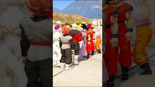 GTA V RANDOM GOKU vs HIT TEAM BATTLE MATCH WHO IS STRONGER shorts short [upl. by Rafael618]