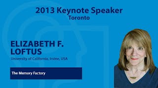 Elizabeth F Loftus Psychonomic Society 2013 Annual Meeting Keynote Address [upl. by Murphy431]