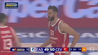 The best alleyoop of the season so far Zadar  Crvena zvezda Meridianbet 26102024 [upl. by Royd]