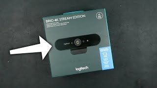 Logitech Brio 4K Stream Edition  Unboxing [upl. by Hortensa]