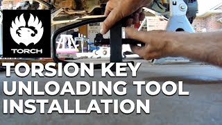 TORCH Torsion Key Unloading Tool Installation Overview [upl. by Ennirroc]