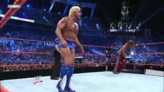 Sweet Chin Music On Ric Flair Wrestlemania 24 1 [upl. by Eelyac]