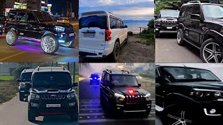 scorpio black🖤viral reels new scorpio classic trending reels🤍🖤mahindra scorpio black viral [upl. by Anilemrac]