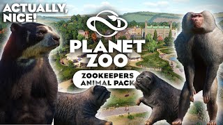 ZOOKEEPER ANIMAL PACK Announced  better than expected Analysis  Planet Zoo [upl. by Drofdarb856]