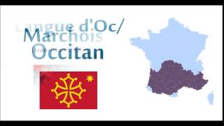 45 langues régionales de France  45 Languages of France [upl. by Cad]