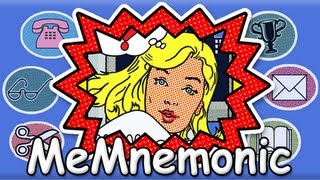 Me Mnemonic  We found the girl  Pop Art Memory Game for Android [upl. by Adnamra]