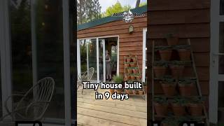 This tiny house was built in 9 Days 🤩 [upl. by Farkas]