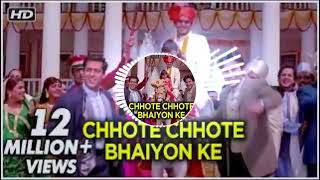 chhote chhote bhaiyon ke bade bhaiya dj remix song 🔇🔊 🔇🔊 djremix trending bollyeoodsong [upl. by Akerdna]