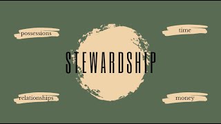 Sunday Morning January 14 2024  Stewardship  Time  Doug Rumbold [upl. by Shoifet]