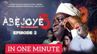 ABEJOYE SEASON 5 EPISODE 2 IN ONE MINUTE summary  Damilola Mike Bamiloye short [upl. by Thielen]