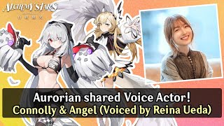 Alchemy Stars Aurorian shared Voice Actor  Connolly amp Angel voiced by Reina Ueda [upl. by Ttennaj]