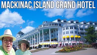 Grand Hotel Mackinac Island Complete Walkthrough  Room Review  Worlds largest Front Porch 2023 [upl. by Ahsuoj]