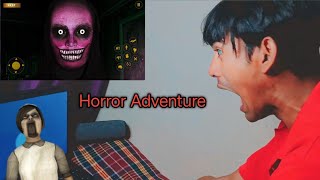 My First Time Playing A Horror Game  Horror Adventure Demo Game  Pc Game horrorgaming game vlog [upl. by Muffin]