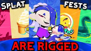 Are Splatfests Rigged [upl. by Nwahsauq]