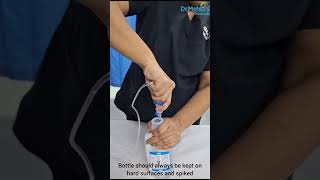 How to Open and Spike an IV Bottle  Do’s amp Don’ts  Dr Mehta’s Hospitals healthcare [upl. by Ahsema]