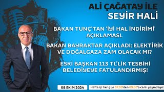 Ali Çağatay ile Seyir Hali 08102024 [upl. by Aedrahs]