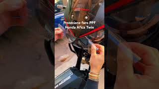 Honda Africa Twin CRF 1100 L 202223 Protezione PPF in Azione [upl. by Ahsiener]