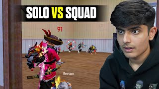 FREE FIRE KING IS BACK SOLO VS SQUAD GAMEPLAY  GARENA FREE FIRE [upl. by Yelyac930]