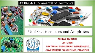 Transistor configuration and characteristics [upl. by Olympias]