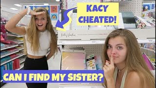 Can I Find My Sister Challenge  Kacy Cheated  Jacy and Kacy [upl. by Gahan]