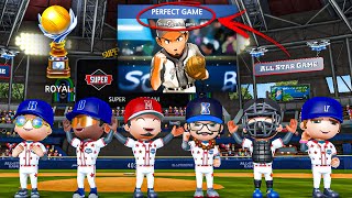 THROWING A PERFECT GAME IN THE ALLSTAR GAME  Baseball 9 [upl. by Nessnaj586]