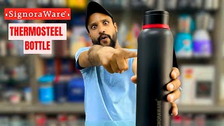 Best Thermosteel Bottle In 600  Signoraware Parkour Stainless Steel Vacuum Insulated Flask [upl. by Arvell227]