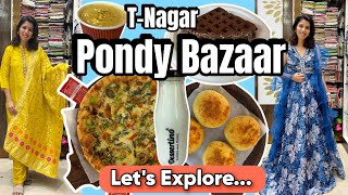 TNagar Pondy Bazaar Shopping Vlog  Chennai Shopping Vlog [upl. by Anitahs]