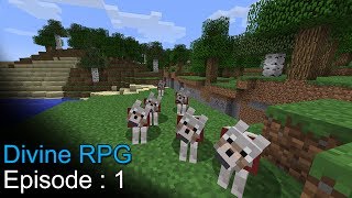 Divine RPG Episode 1  دفاين ار بي جي [upl. by Ulrica]