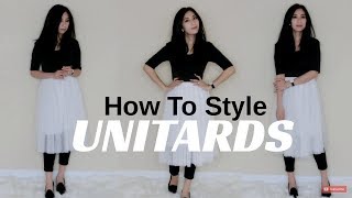 How I Style JCrew UnitardsLeotards  5 Fun Outfits  Alexa Style Book [upl. by Tlok862]