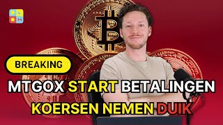 BREAKING MtGox start betalingen markt in paniek  BTC onder 54000  Crypto nieuws vandaag  1138 [upl. by Chessy]