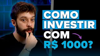 COMO MONTAR UMA CARTEIRA DE INVESTIMENTOS COMPLETA COM R 100000 [upl. by Clapp295]